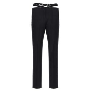 The Attico Women's Belt Detail Trousers